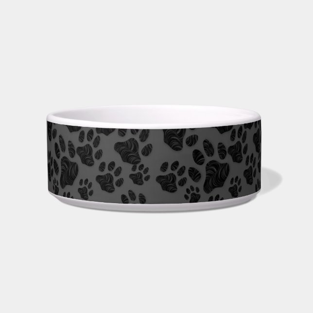 Kitty Paws Princess personalise Cat Bowl (Right)
