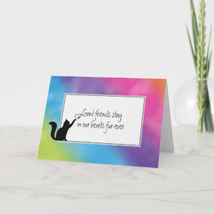 Kitty Pet Loss Sympathy   Card