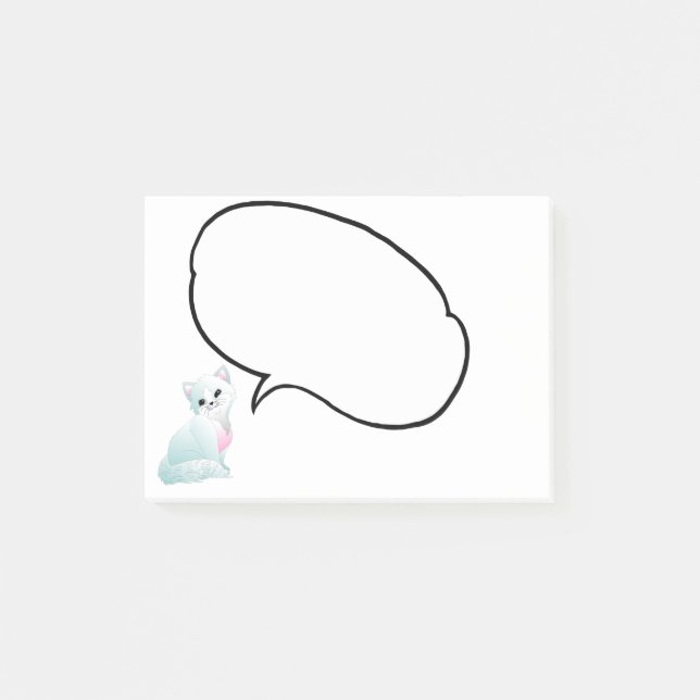 Kitty Post-it Notes (Front)