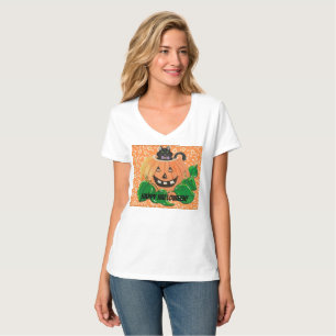 Kitty Pumpkin T-Shirt