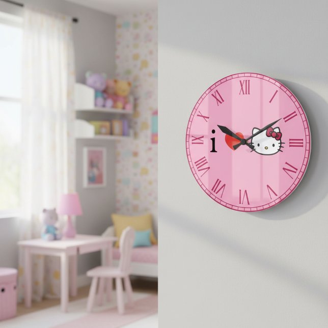 Kitty Round Clock (Creator Uploaded)