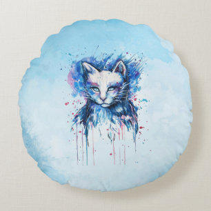 Kitty Round Cushion