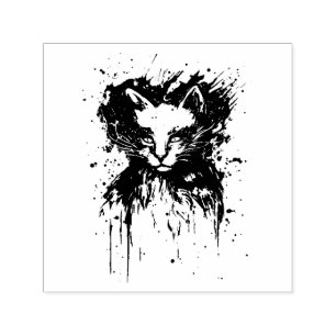 Kitty Self-inking Stamp