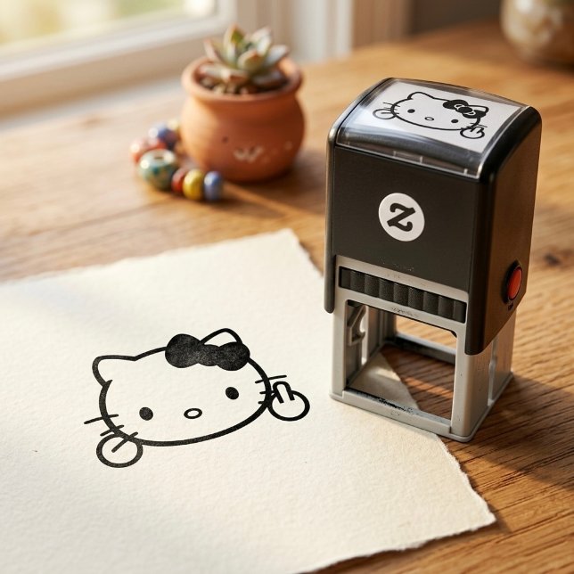 Kitty Self-inking Stamp (Creator Uploaded)