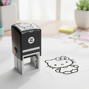 Kitty Self-inking Stamp