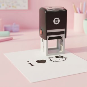 Kitty Self-inking Stamp