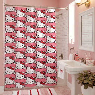 Kitty Shower Curtain