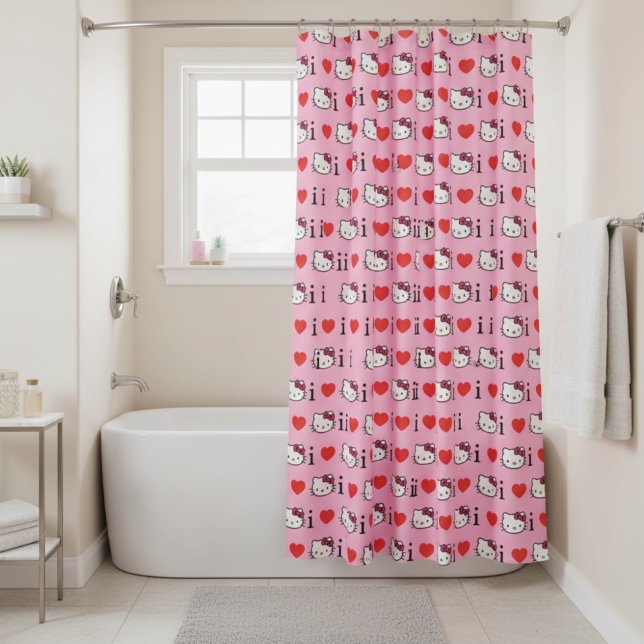 Kitty Shower Curtain (Creator Uploaded)