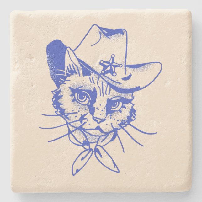 Kitty Stone Coaster (Front)