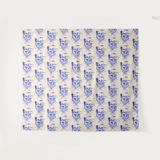 Kitty Tapestry (Front (Horizontal))