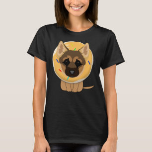 Kitty The Adventurous German Shepherd T-Shirt
