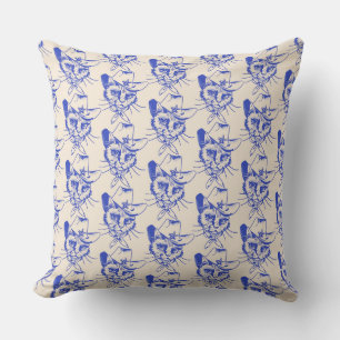 Kitty Throw Pillow