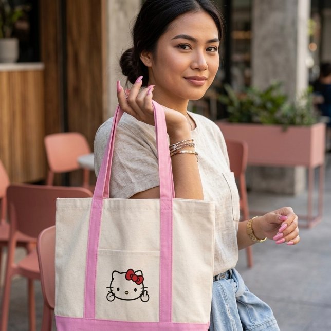 Kitty Tote Bag (Creator Uploaded)