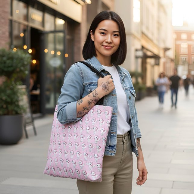 Kitty Tote Bag (Creator Uploaded)