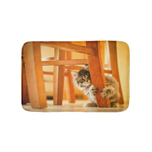 Kitty Under Chair Bath Mat