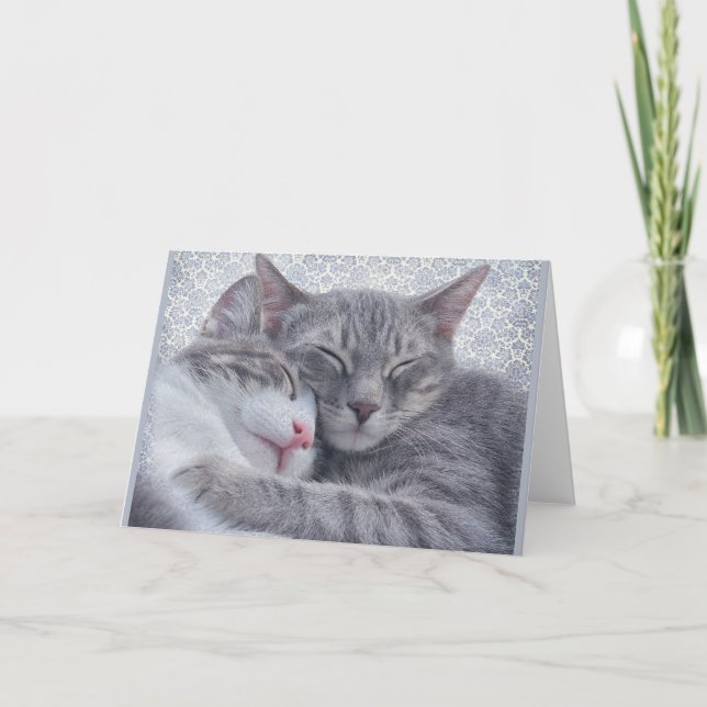 Kitty Vintage Notecard (Front)