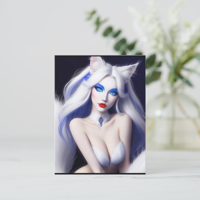 KITTY WAIFU 01 POSTCARD (Standing Front)