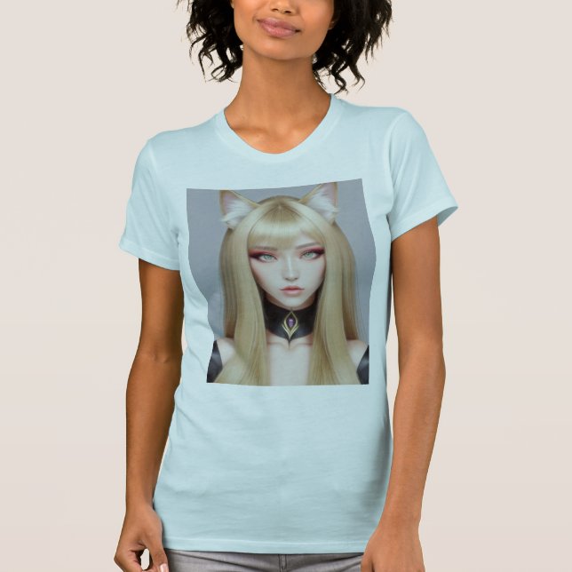 KITTY WAIFU 03 T-Shirt (Front)