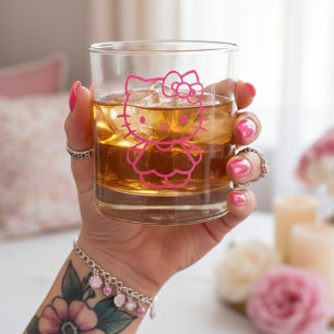 Kitty Whiskey Glass
