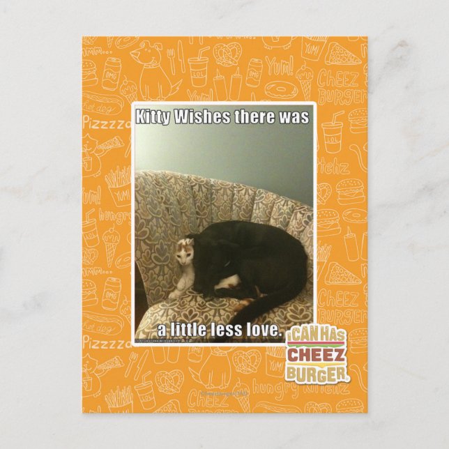 Kitty Wishes Postcard (Front)