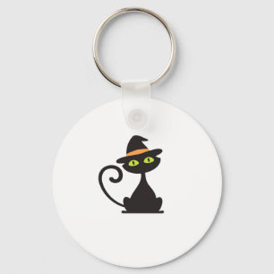 kitty witch Classic T-Shirt Key Ring