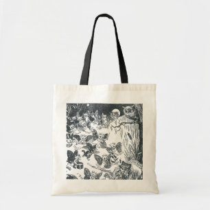 Kitty's Dream of Fairyland, Louis Wain Tote Bag