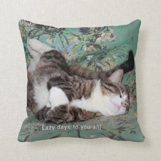 Kitty's Lazy Days Cushion