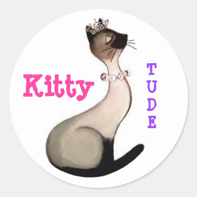KittyTude stickers (Front)