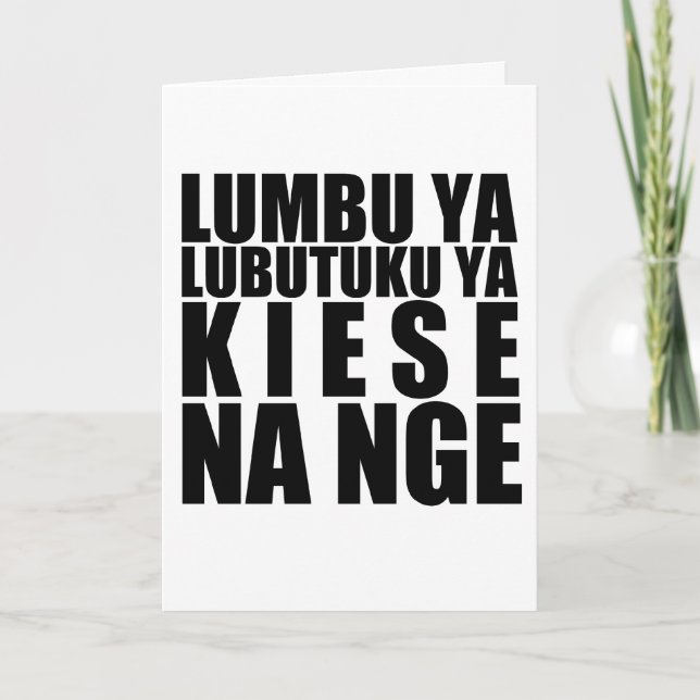 Kituba Card (Front)