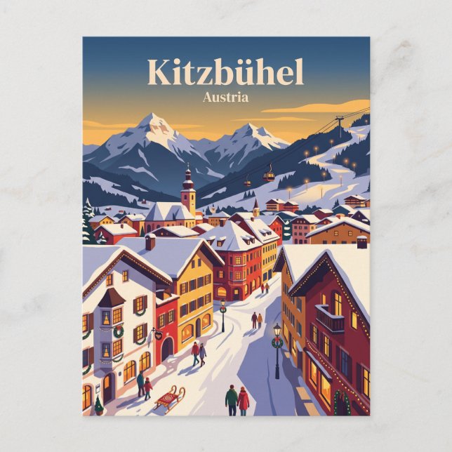 Kitzbühel, Austria Postcard (Front)