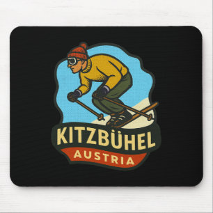 Kitzbühel Austria Skiing  Mouse Pad