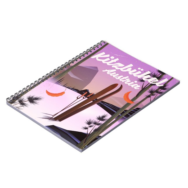Kitzbühel Austria Spiral Notebook (Left Side)