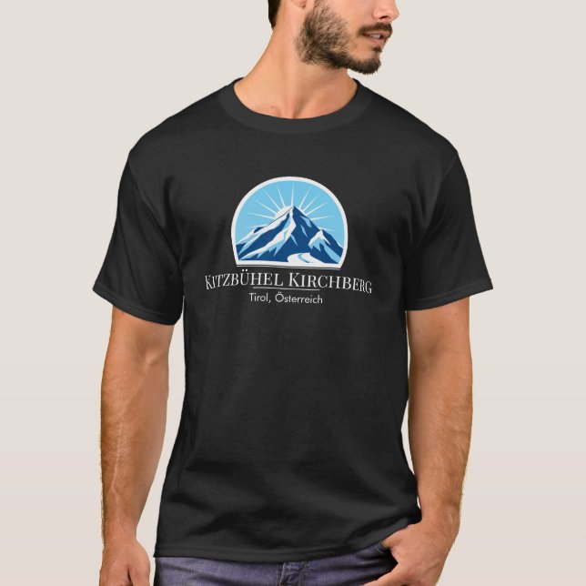Kitzbühel Kirchberg Tirol Austria ski outfit  T-Shirt (Front)