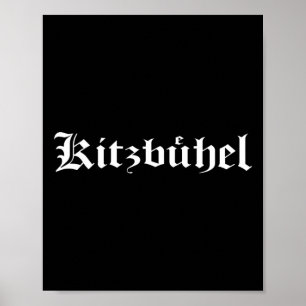 Kitzbühel Skiing Holiday In Tyrol Austria Poster