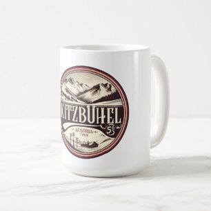 Kitzbuhel Town Austria SKI resort gifts Coffee Mug