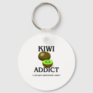 Kiwi Addict Key Ring