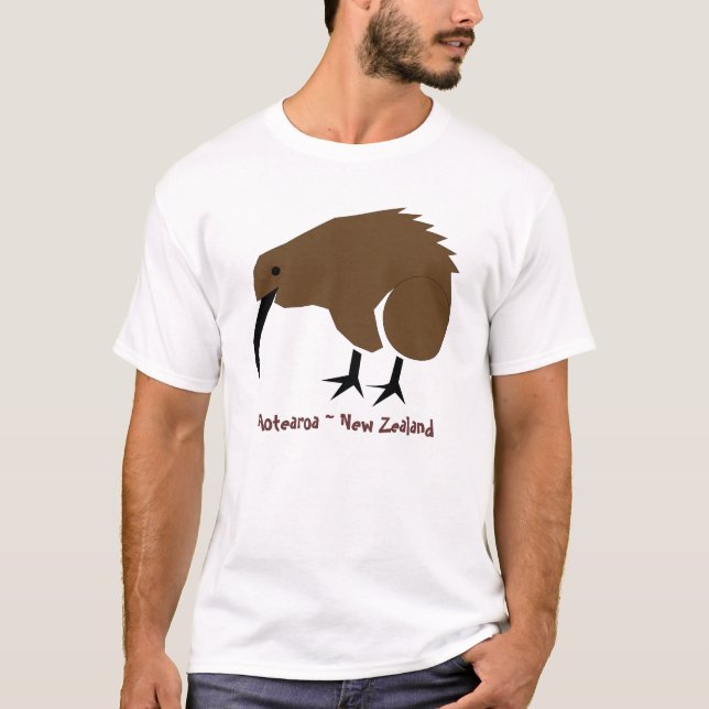 Kiwi  Aotearoa ~ New Zealand T-Shirt (Front)