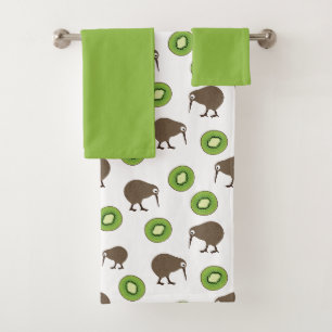 Kiwi Bath Towel Set