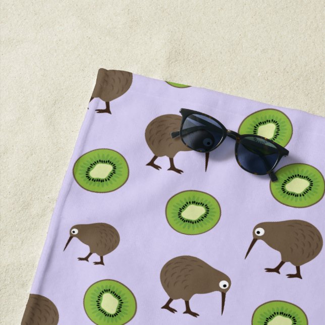 Kiwi Beach Towel (In Situ)