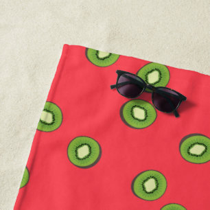 Kiwi Beach Towel