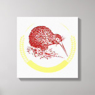 Kiwi Bird Canvas Print