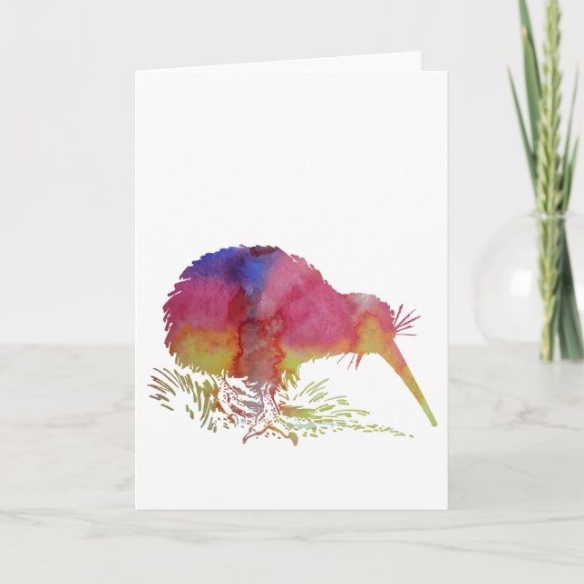 Kiwi bird card (Front)
