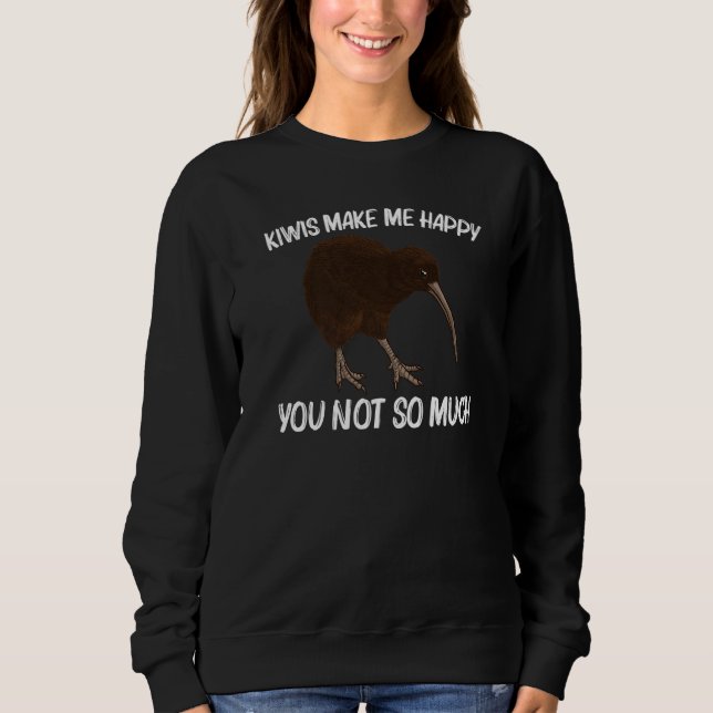 Kiwi Bird For Men Women Wildlife Animal New Zealan Sweatshirt (Front)