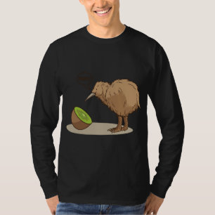Kiwi Bird Fruit New Zealand Mama Fun T-Shirt