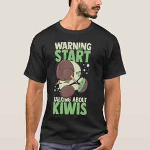 Kiwi Bird Funny New Zealand Cute Animals T-Shirt