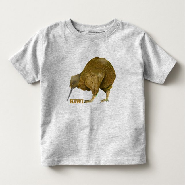Kiwi bird New Zealand Toddler T-Shirt (Front)