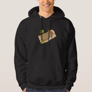 Kiwi Bird taking Vacation Fruit Animal Hoodie