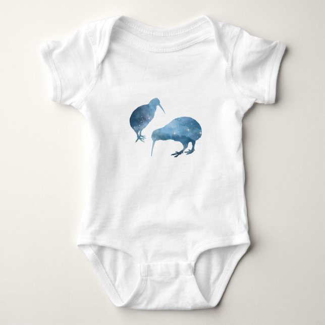 kiwi birds baby bodysuit (Front)