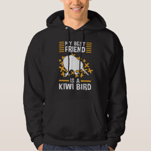 Kiwi birds is my friend New Zealands Kiwis Hoodie