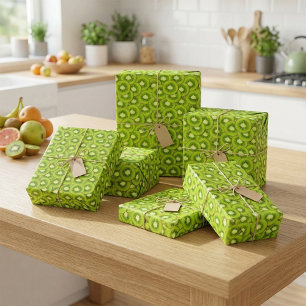 Kiwi Burst Wrapping Paper